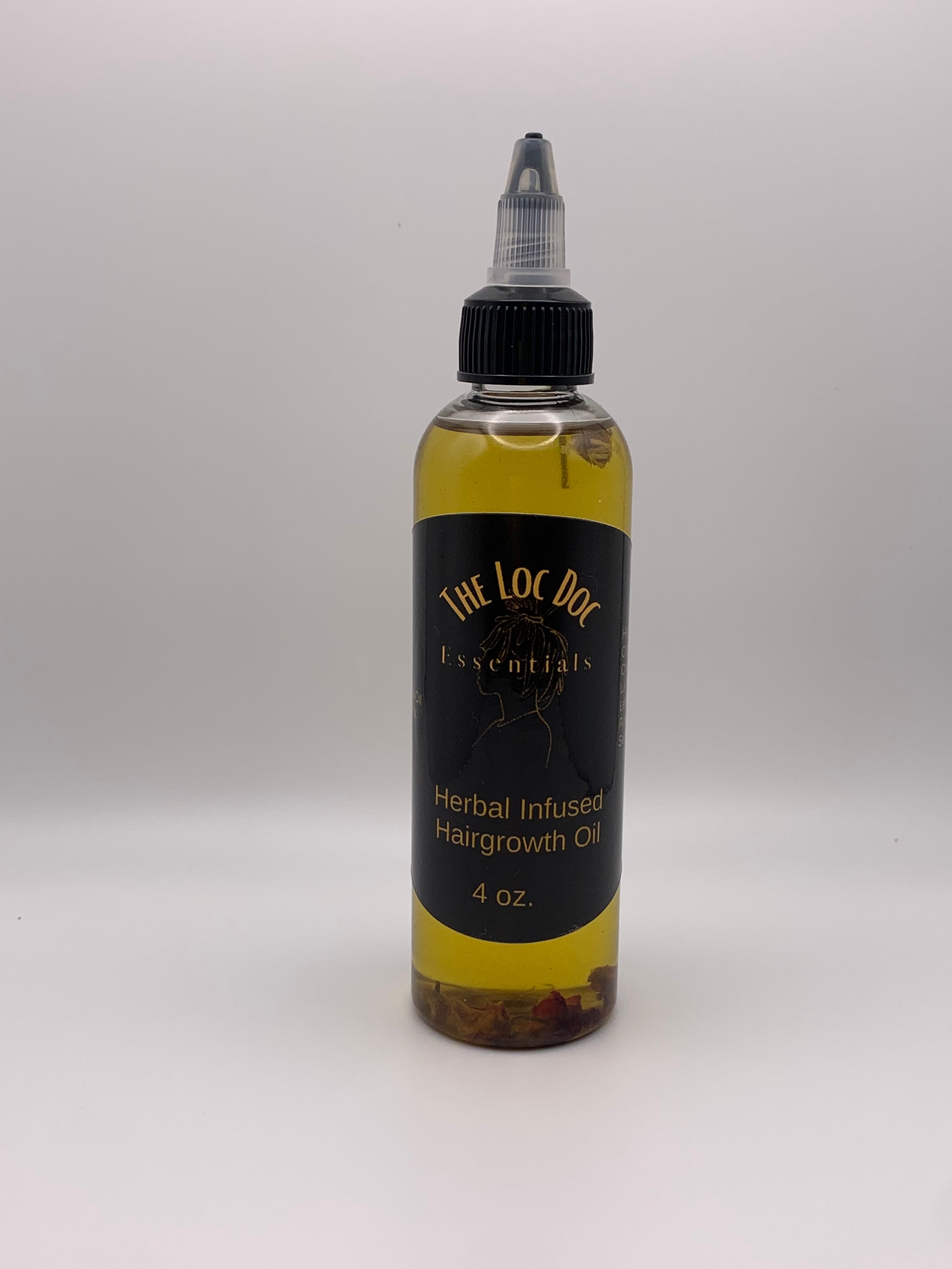 Herbal Infused Hairgrowth Oil - The Loc Doc Essentials 