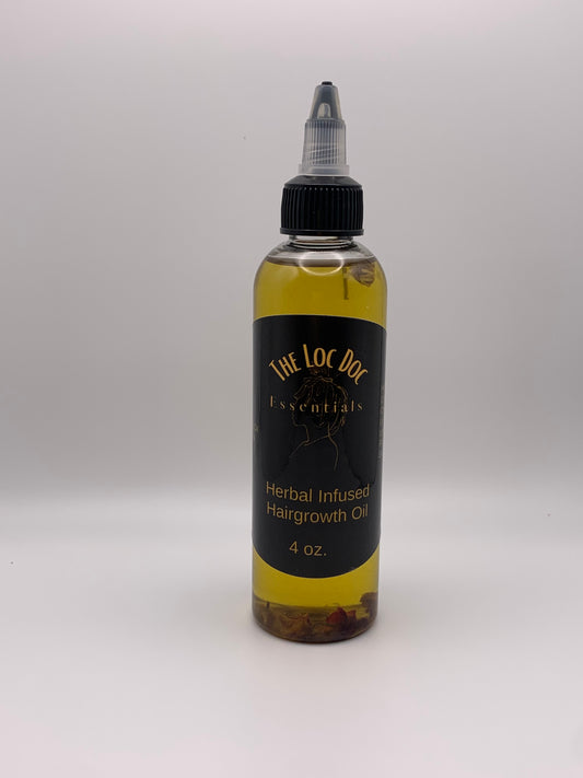 Herbal Infused Hairgrowth Oil - The Loc Doc Essentials 
